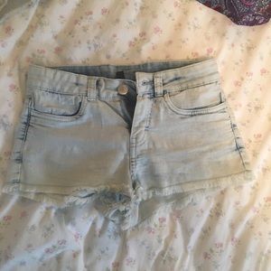 H&M denim shorts